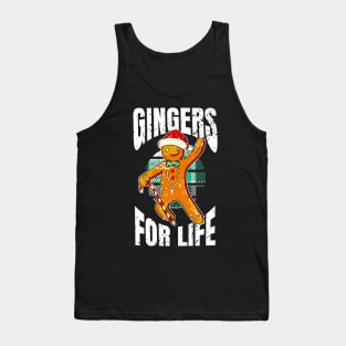 Christmas Santa Claus Gingers for life Tank Top